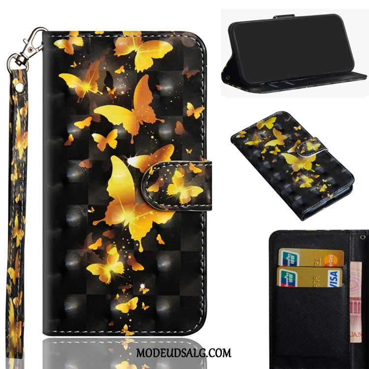 Samsung Galaxy A8 Etui / Cover Grøn Lædertaske Folio Blød Anti-fald