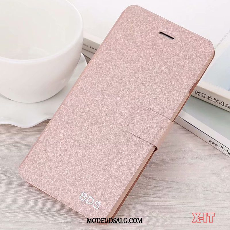 Samsung Galaxy A8 Etui / Cover Hvid Folio Anti-fald Af Personlighed Lædertaske