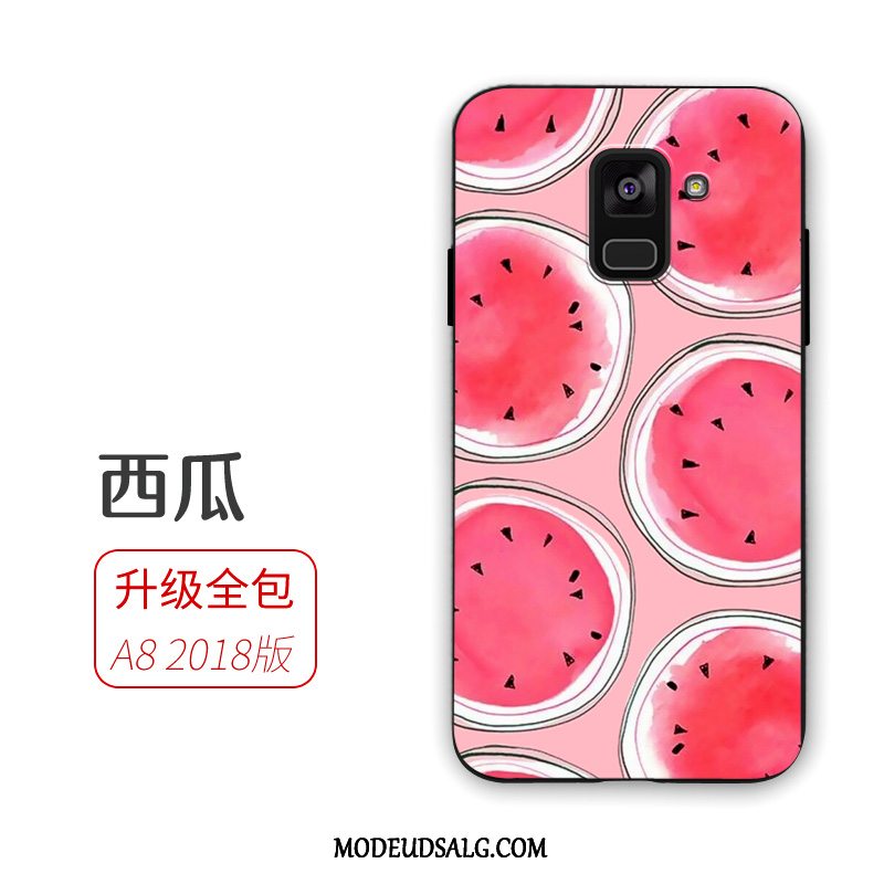 Samsung Galaxy A8 Etui / Cover Kreativ Blød Grøn Silikone