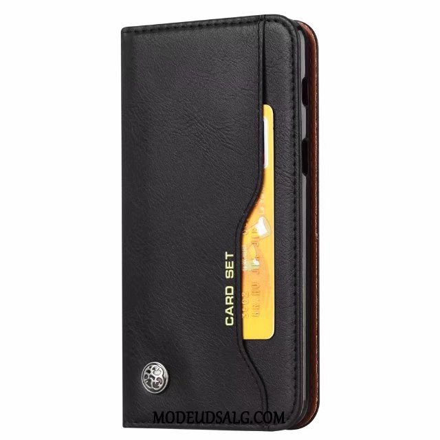 Samsung Galaxy A8 Etui Cover Lædertaske Kort Folio Support