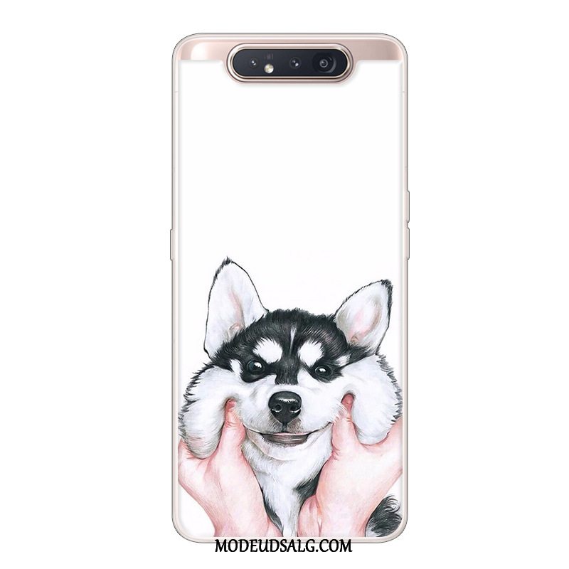 Samsung Galaxy A80 Etui Cover Anti-fald Kreativ Cartoon Gul