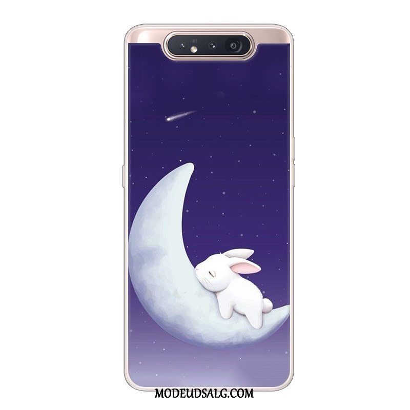 Samsung Galaxy A80 Etui Cover Anti-fald Kreativ Cartoon Gul