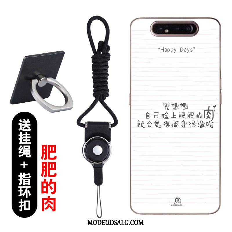 Samsung Galaxy A80 Etui Cover Beskyttelse Anti-fald Gul Silikone