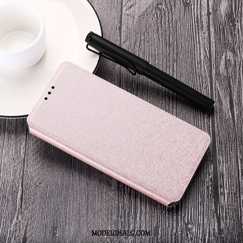 Samsung Galaxy A80 Etui / Cover Folio Lyserød