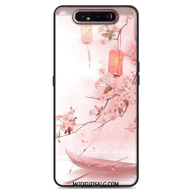 Samsung Galaxy A80 Etui / Cover Frisk Beskyttelse Kunst Hvid Ny