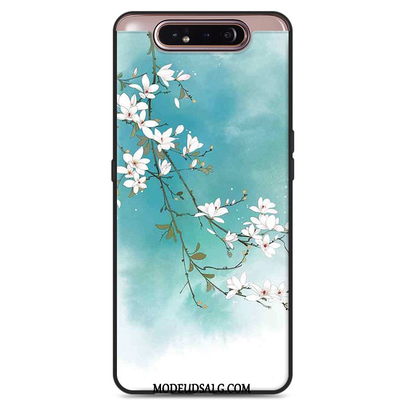 Samsung Galaxy A80 Etui / Cover Frisk Beskyttelse Kunst Hvid Ny