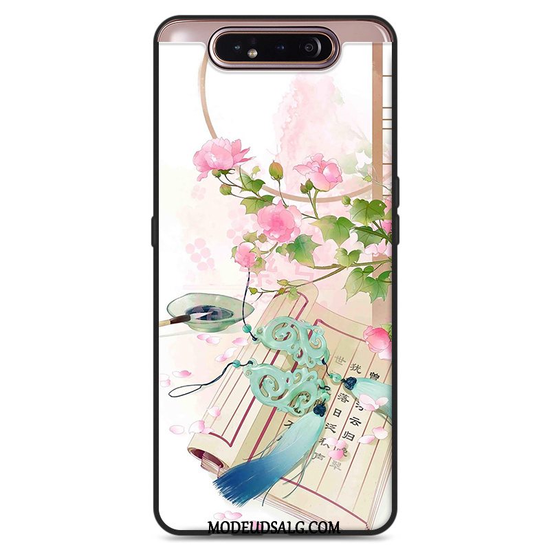 Samsung Galaxy A80 Etui / Cover Frisk Beskyttelse Kunst Hvid Ny