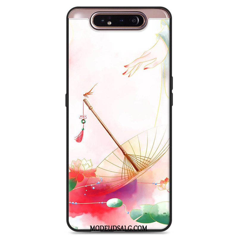 Samsung Galaxy A80 Etui / Cover Frisk Beskyttelse Kunst Hvid Ny