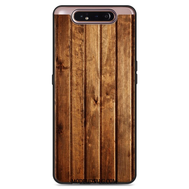 Samsung Galaxy A80 Etui / Cover Stor Mønster Silikone Simple