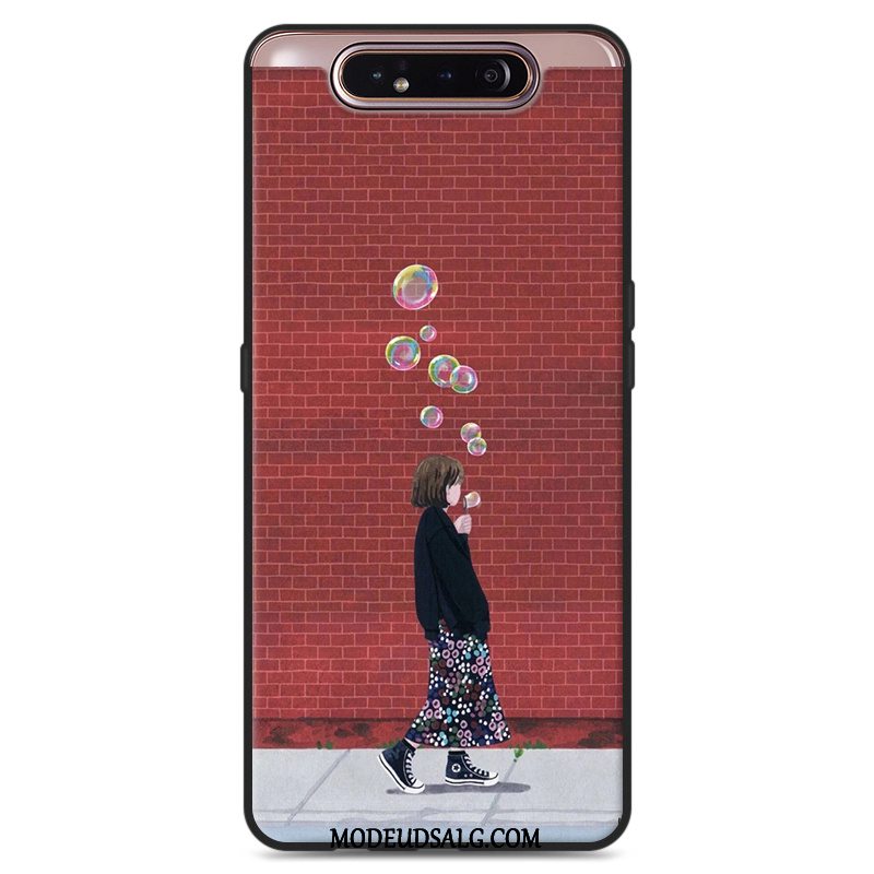 Samsung Galaxy A80 Etui Lille Sektion Rød Beskyttelse Frisk Cover