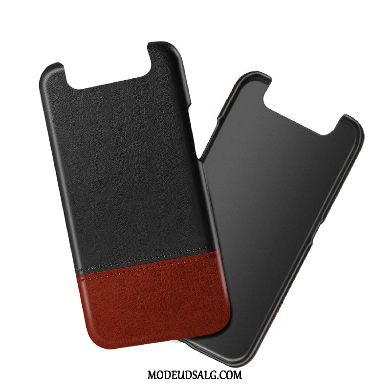 Samsung Galaxy A80 Etui Lædertaske Af Personlighed Beskyttelse Cover Sort