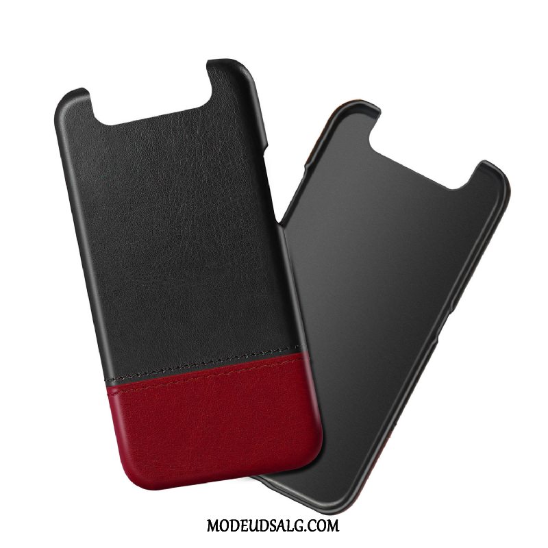 Samsung Galaxy A80 Etui Lædertaske Af Personlighed Beskyttelse Cover Sort