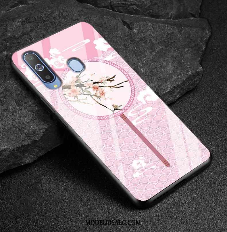 Samsung Galaxy A8s Etui Beskyttelse Cover Smuk Cartoon Glas