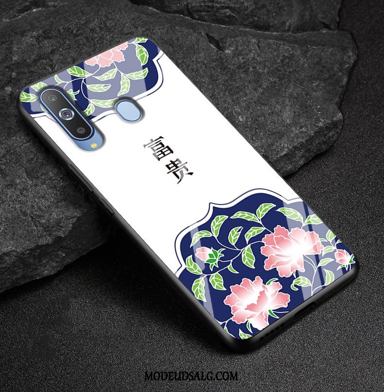 Samsung Galaxy A8s Etui Beskyttelse Cover Smuk Cartoon Glas