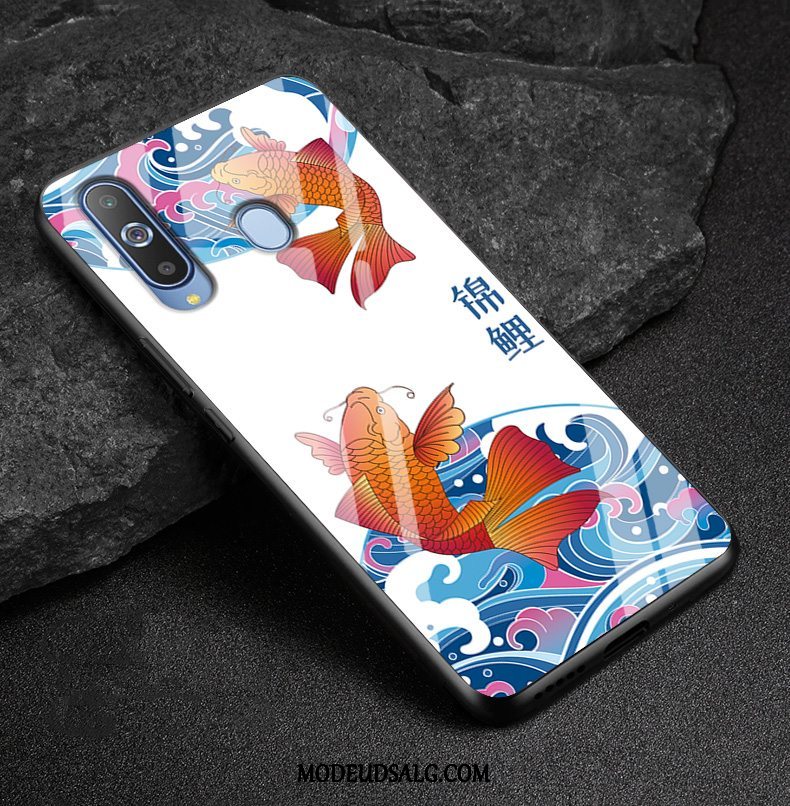 Samsung Galaxy A8s Etui Beskyttelse Cover Smuk Cartoon Glas