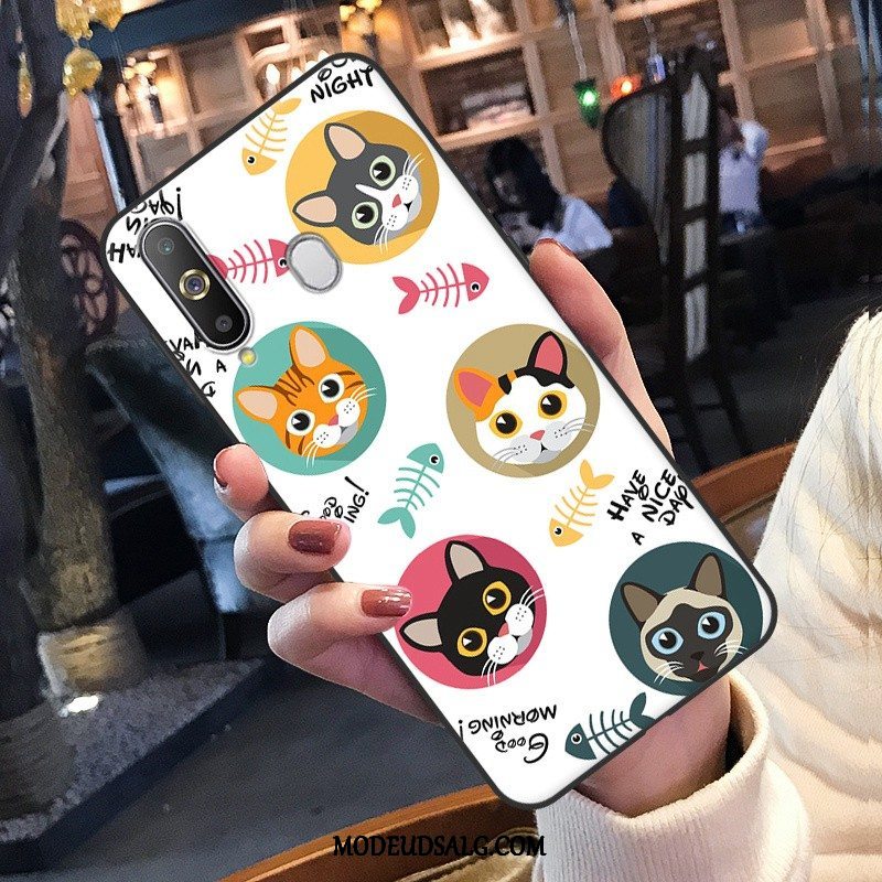 Samsung Galaxy A8s Etui Blød Silikone Cartoon Cover Hængende Ornamenter