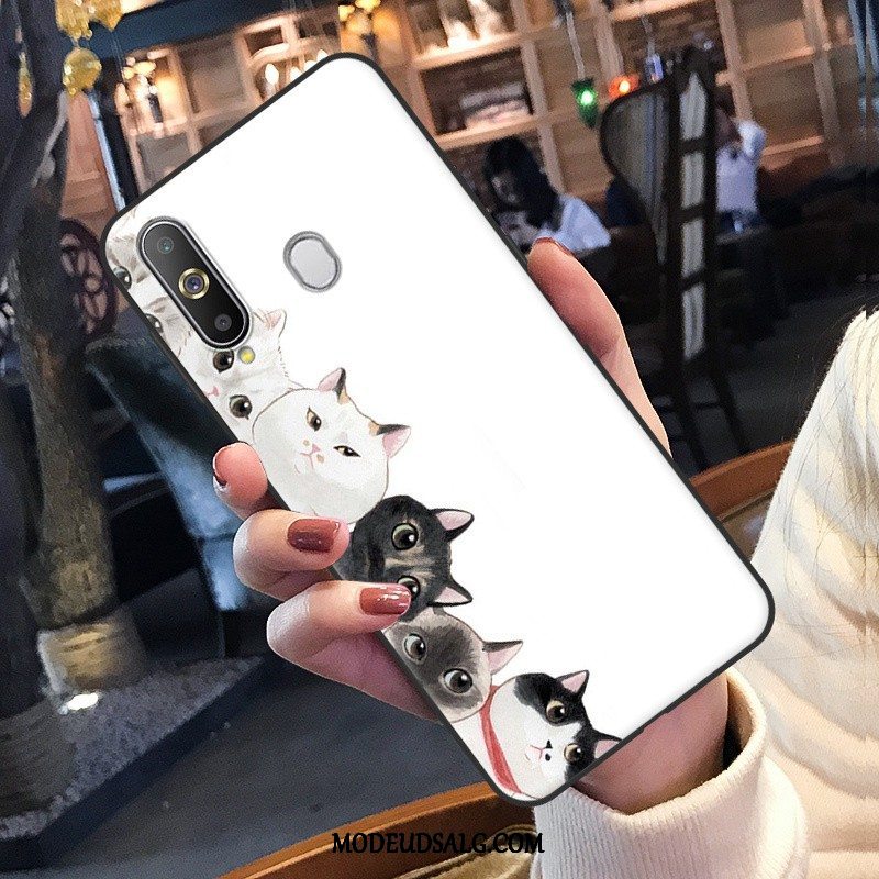 Samsung Galaxy A8s Etui Blød Silikone Cartoon Cover Hængende Ornamenter