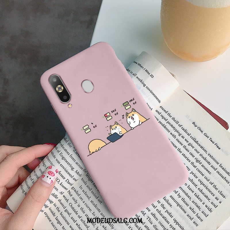 Samsung Galaxy A8s Etui Cartoon Blød Grøn Silikone Trendy