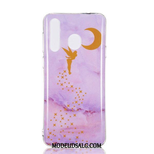 Samsung Galaxy A8s Etui Cartoon Kreativ Stor Cover Lilla