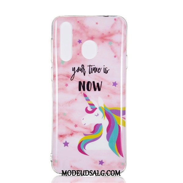 Samsung Galaxy A8s Etui Cartoon Kreativ Stor Cover Lilla