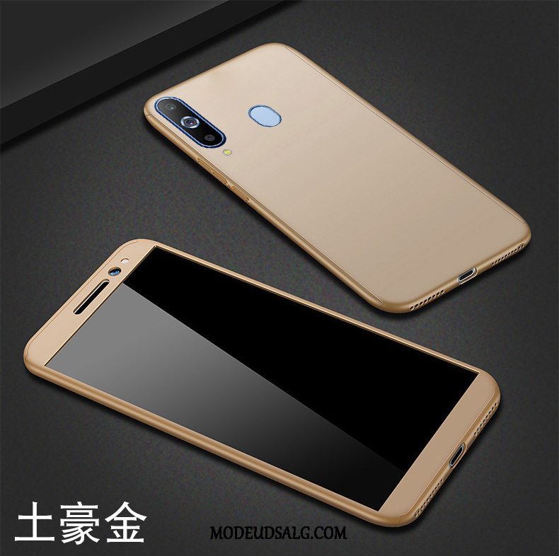 Samsung Galaxy A8s Etui / Cover Af Personlighed Hård Nubuck Anti-fald Hemming