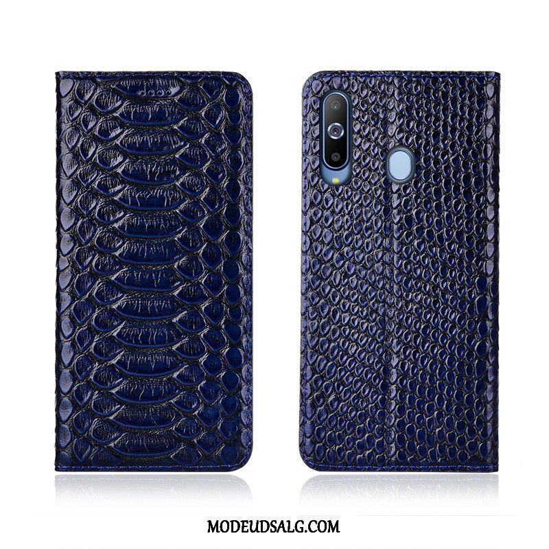 Samsung Galaxy A8s Etui / Cover Blød Mønster Clamshell Lædertaske Silikone