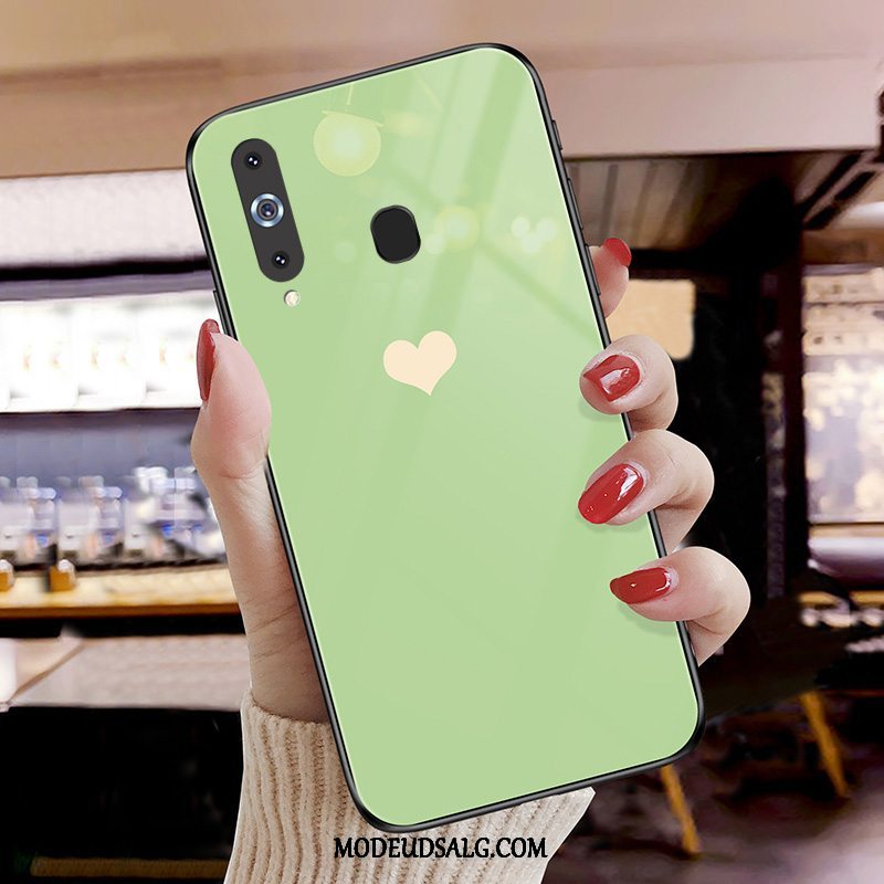 Samsung Galaxy A8s Etui / Cover Kærlighed Lilla Lille Sektion Glas