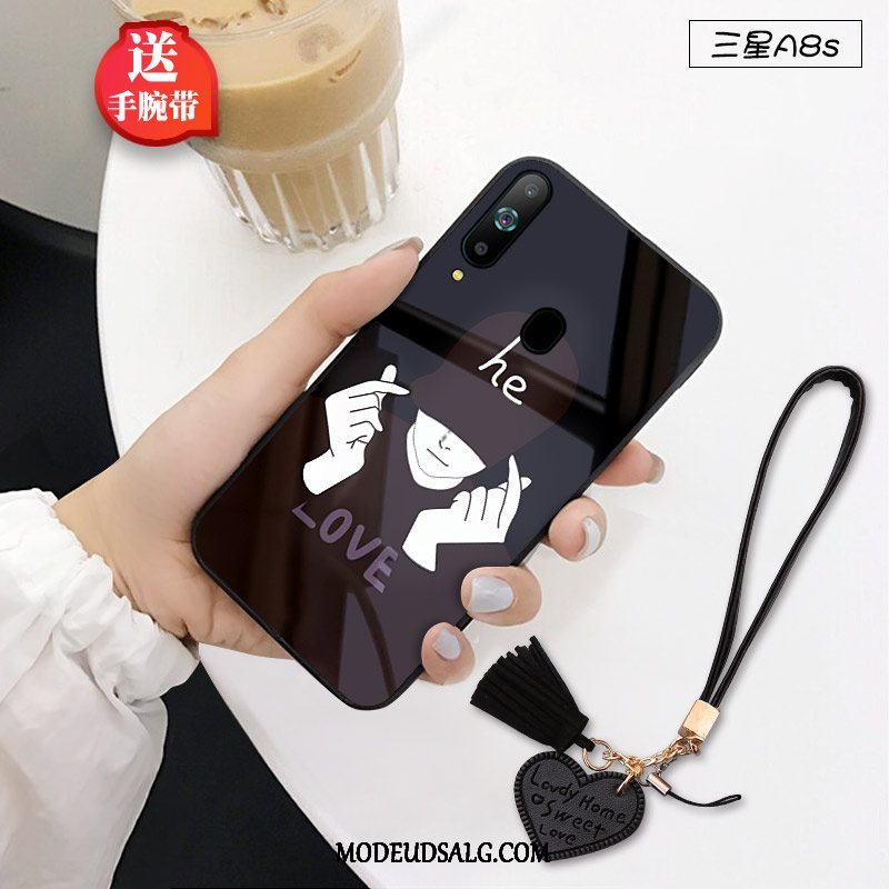 Samsung Galaxy A8s Etui / Cover Silikone Lyserød Alt Inklusive Trendy Af Personlighed