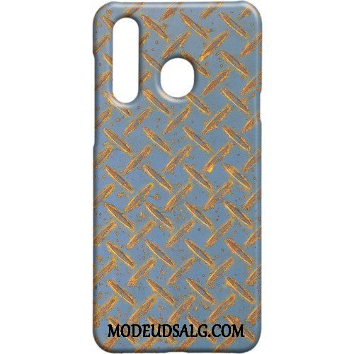 Samsung Galaxy A8s Etui / Cover Vind Rød Nubuck Beskyttelse