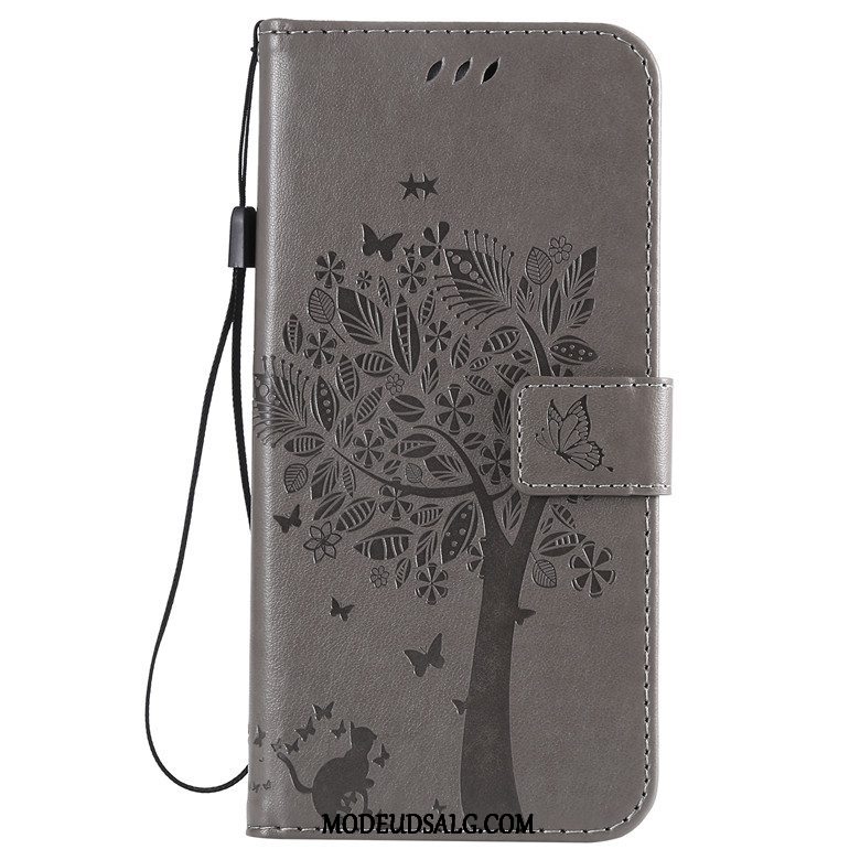 Samsung Galaxy A8s Etui Tree Anti-fald Kat Beskyttelse Cover