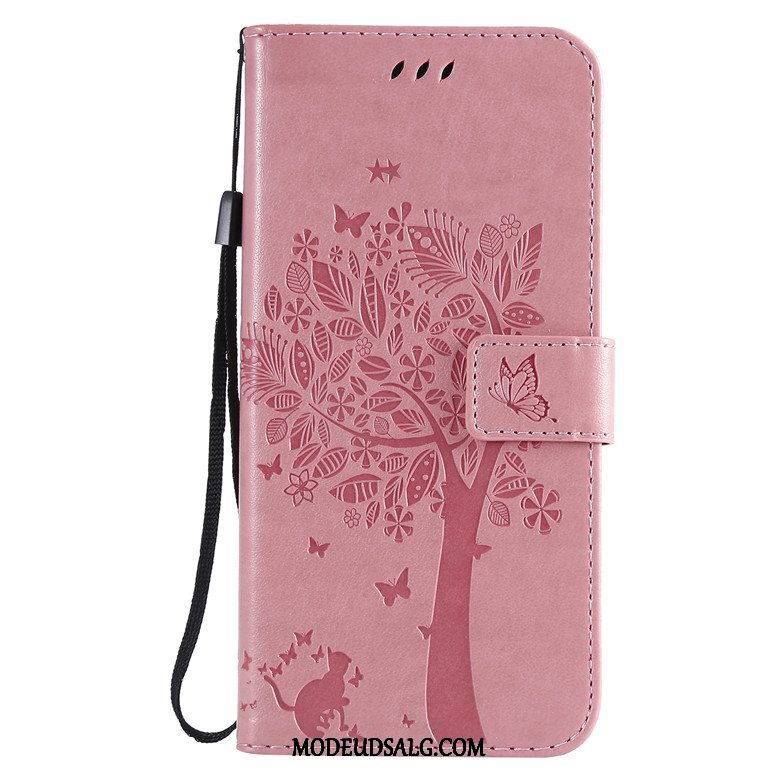 Samsung Galaxy A8s Etui Tree Anti-fald Kat Beskyttelse Cover