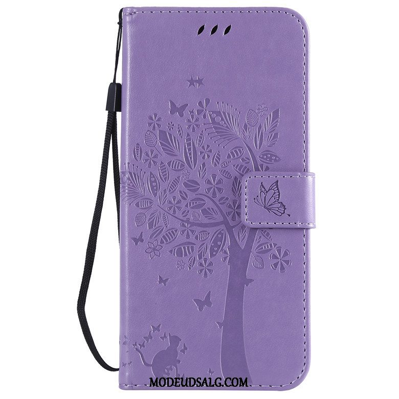 Samsung Galaxy A8s Etui Tree Anti-fald Kat Beskyttelse Cover