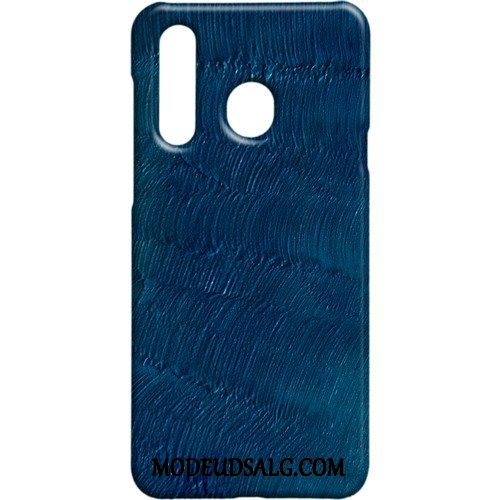 Samsung Galaxy A8s Etui Vintage Metal Cover Beskyttelse Vind