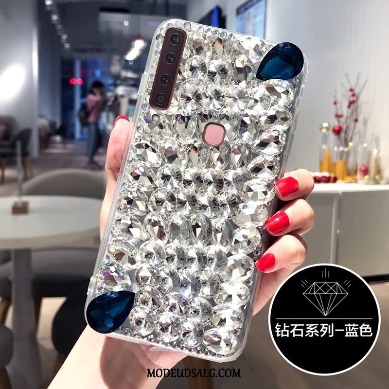 Samsung Galaxy A9 Etui Cover Cartoon Ny Gennemsigtig Strass