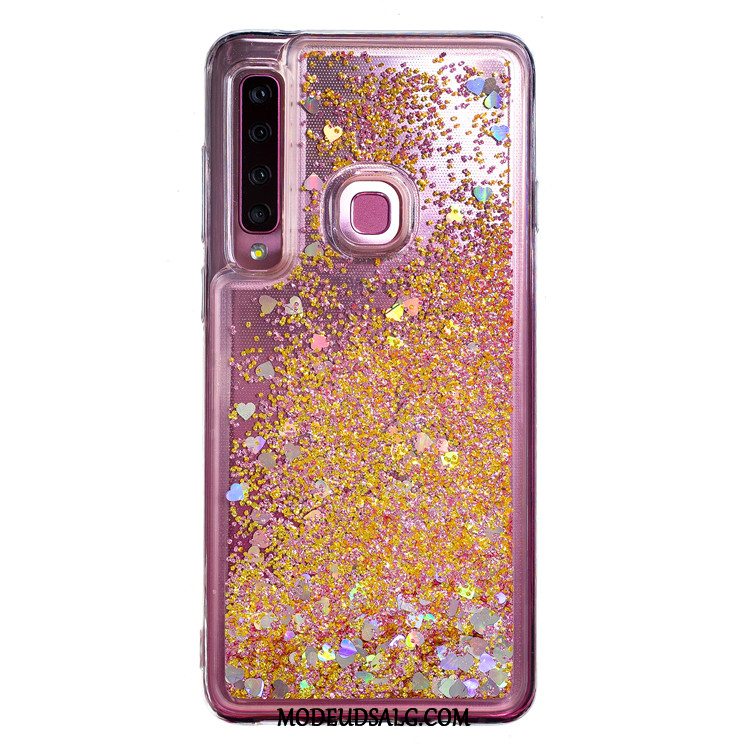 Samsung Galaxy A9 Etui Gasbag Anti-fald Beskyttelse Cover Guld