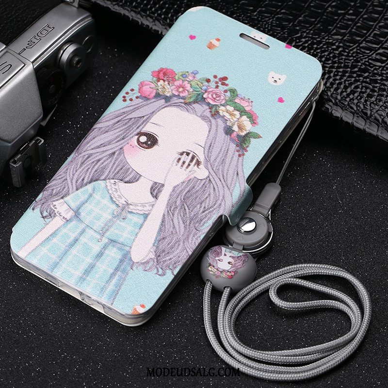 Samsung Galaxy A9 Etui Lilla Beskyttelse Blød Smuk Cover