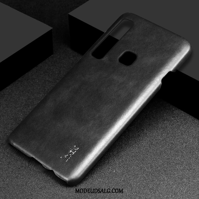 Samsung Galaxy A9 Etui Mønster Anti-fald Kort Sort Cover