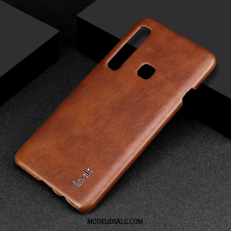 Samsung Galaxy A9 Etui Mønster Anti-fald Kort Sort Cover