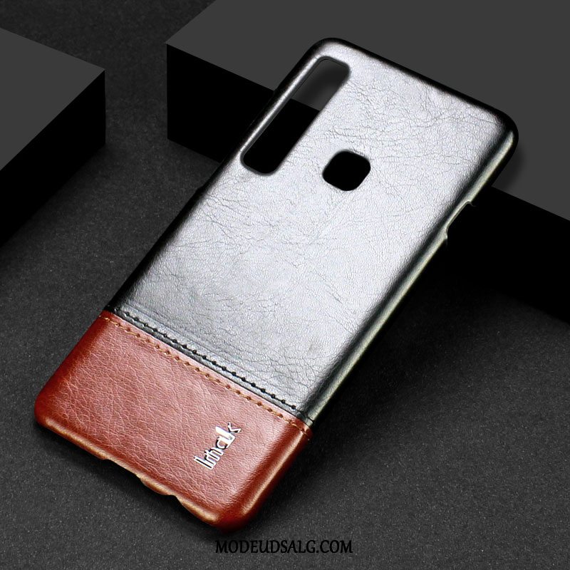 Samsung Galaxy A9 Etui Mønster Anti-fald Kort Sort Cover