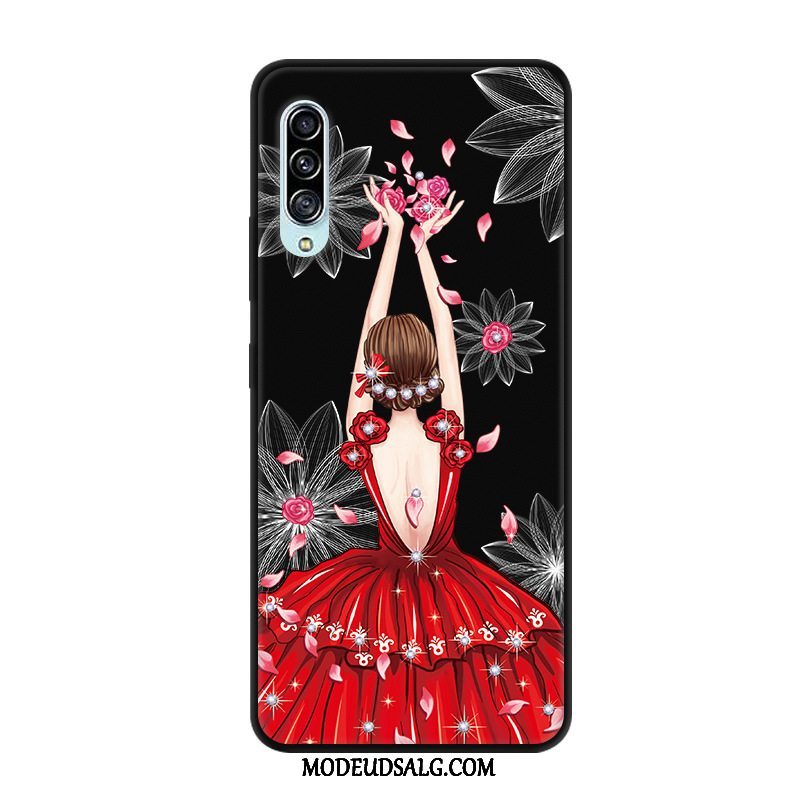 Samsung Galaxy A90 5g Etui / Cover Anti-fald Beskyttelse Silikone Tilpas