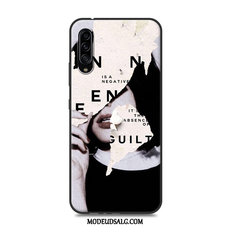 Samsung Galaxy A90 5g Etui Cover Anti-fald Ny Gul Nubuck