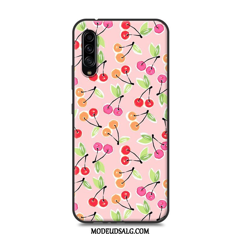 Samsung Galaxy A90 5g Etui Cover Anti-fald Ny Gul Nubuck