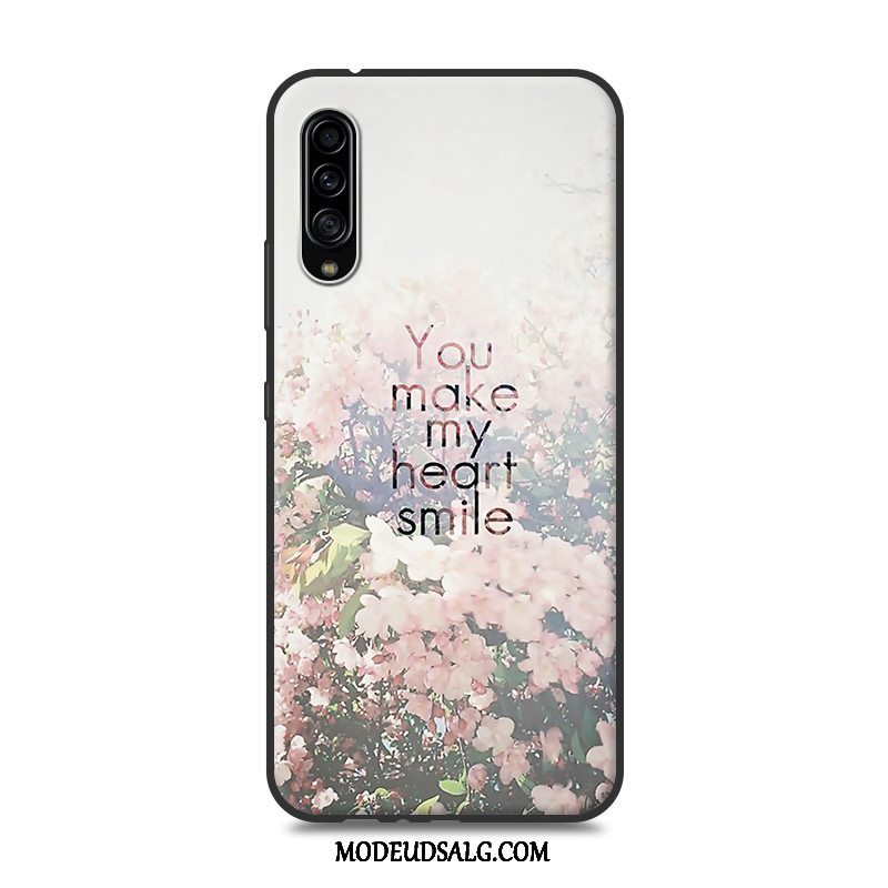 Samsung Galaxy A90 5g Etui Cover Anti-fald Ny Gul Nubuck