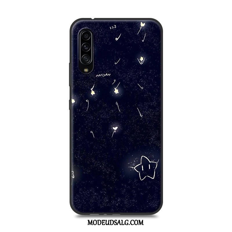 Samsung Galaxy A90 5g Etui Cover Anti-fald Ny Gul Nubuck