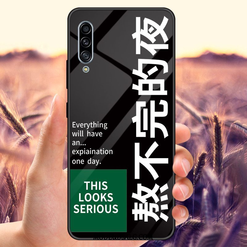 Samsung Galaxy A90 5g Etui / Cover Anti-fald Spejl Alt Inklusive Mønster Elskeren