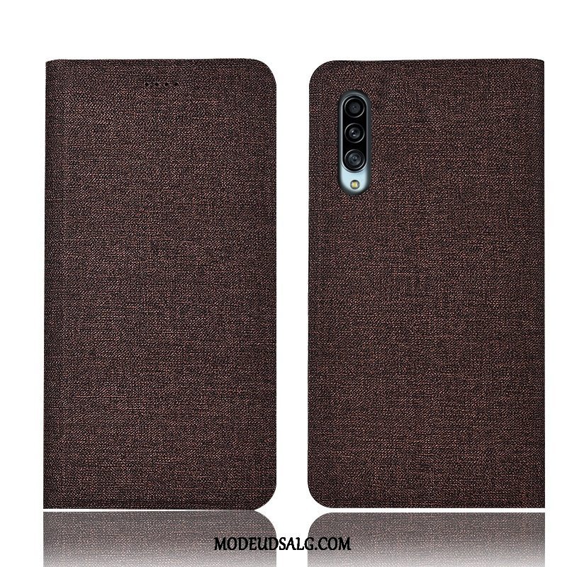 Samsung Galaxy A90 5g Etui / Cover Bomuld Og Linned Beskyttelse Anti-fald Pulver