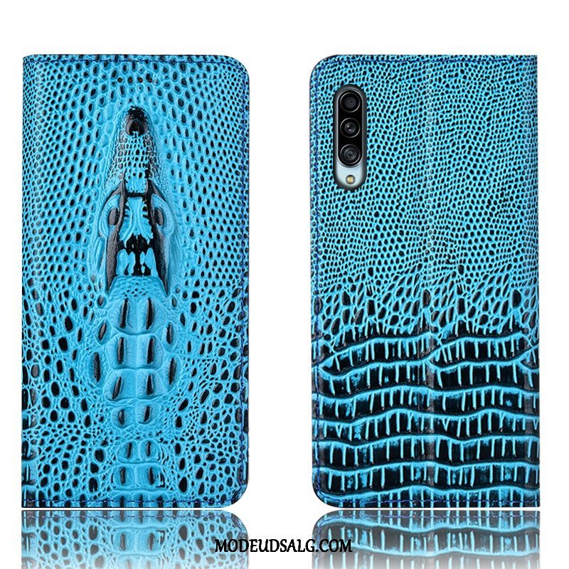 Samsung Galaxy A90 5g Etui Cover Folio Krokodille Beskyttelse Alt Inklusive