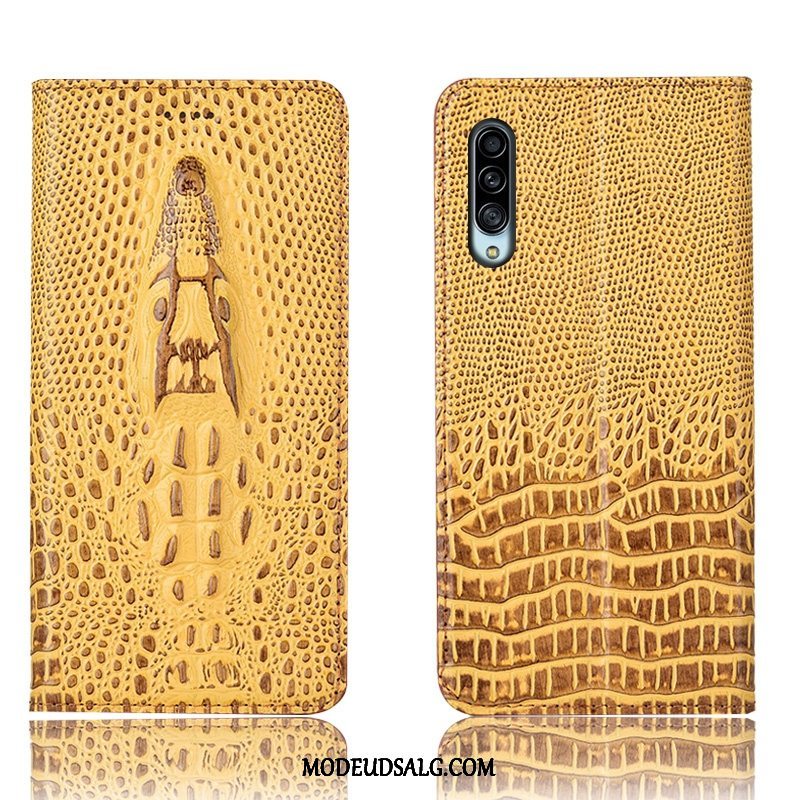 Samsung Galaxy A90 5g Etui Cover Folio Krokodille Beskyttelse Alt Inklusive