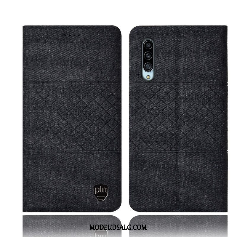 Samsung Galaxy A90 5g Etui / Cover Ternet Dyb Farve Anti-fald Folio