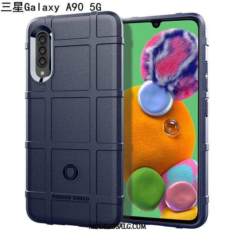 Samsung Galaxy A90 5g Etui Gasbag Bil Kreativ Af Personlighed Tre Forsvar